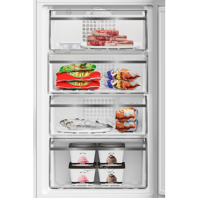 Blomberg KGM4574V 54cm 50/50 Frost Free Fridge Freezer - White
