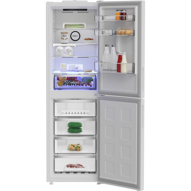 Blomberg KND24692V VitaminCare+ KND24692V 59.7cm 50/50 Total No Frost Combi Fridge Freezer - White