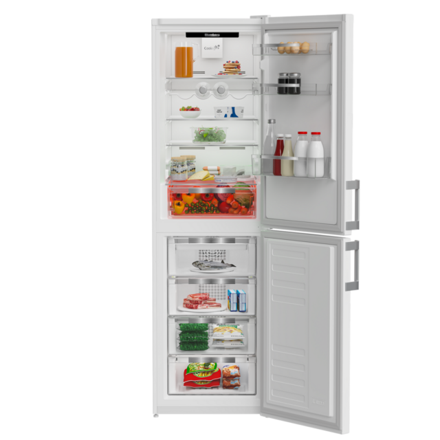Blomberg KND464VW 59.5cm Frost Free Fridge Freezer - White