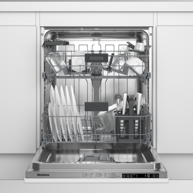 Blomberg LDV42420 Integrated Full Size Dishwasher with SuperGloss - Fixed Hinge - 14 Place Settings