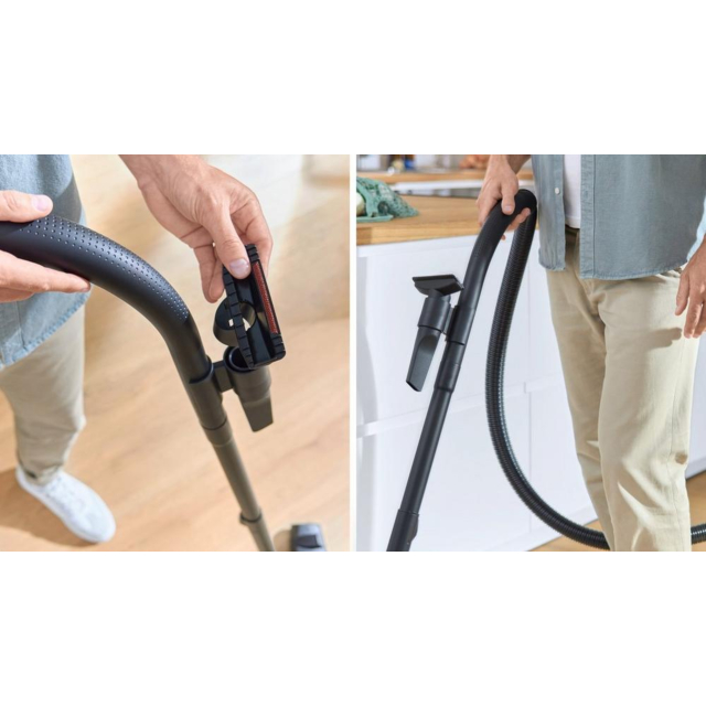 Bosch BGL38BA3GB Serie 4 ProEco 850W Bagged Cylinder Vacuum Cleaner - Black