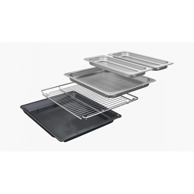 Bosch CSG7584B1 Serie 8 Compact Steam Oven In Black