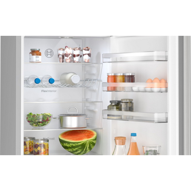 Bosch KGN392LAFG 60cm 70/30 No Frost Fridge Freezer - Stainless Steel