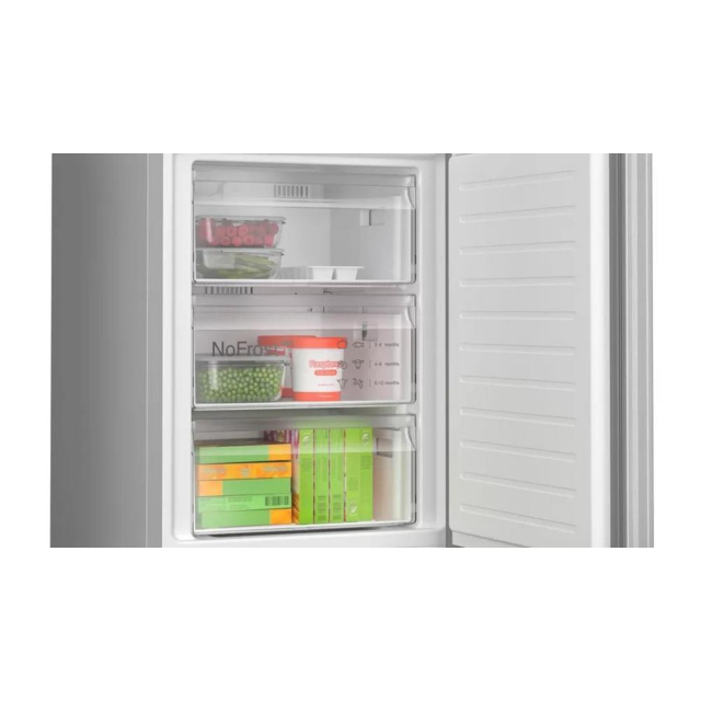Bosch KGN392LDFG 203Cm Height 60Cm Width Fridge Freezer In Silver