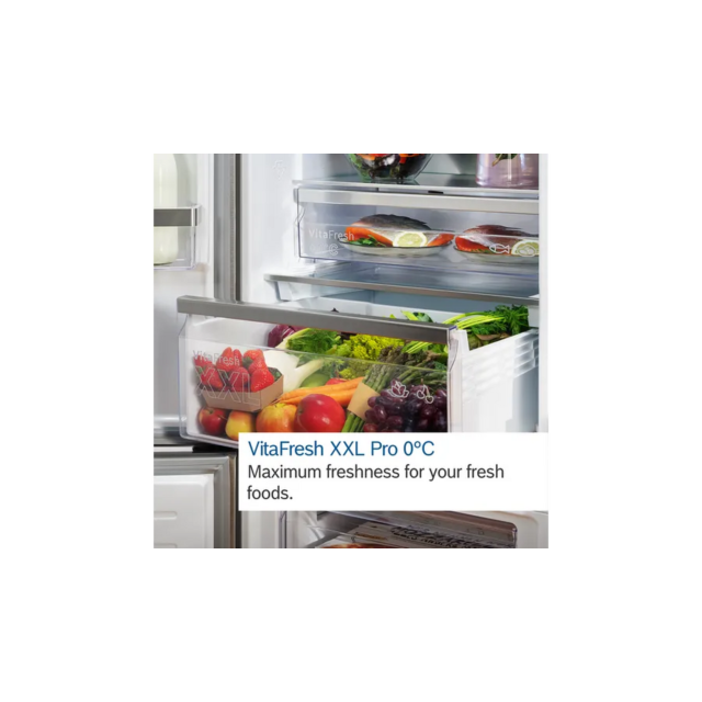 Bosch KGN392LDFG 203Cm Height 60Cm Width Fridge Freezer In Silver