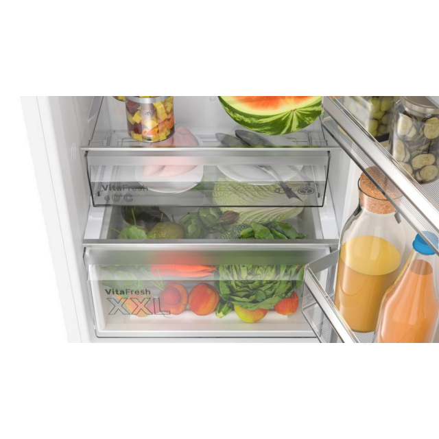 Bosch KGN392WDFG 60cm 70/30 Total No Frost Fridge Freezer - White