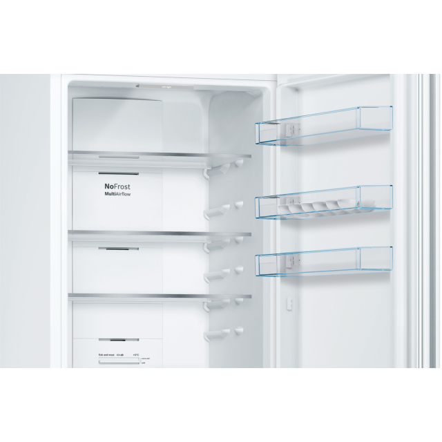 Bosch KGN392WEBG 60cm 70/30 Frost Free Fridge Freezer - White