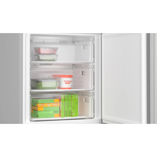 Bosch KGN492LDFG 70cm 70/30 Frost Free Fridge Freezer - Stainless Steel