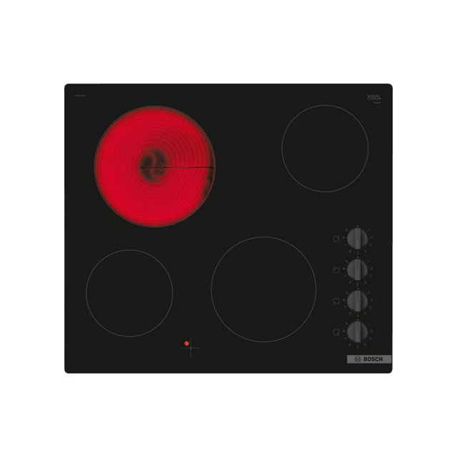 Bosch PKE611CA3E 59.2cm Ceramic Hob - Black