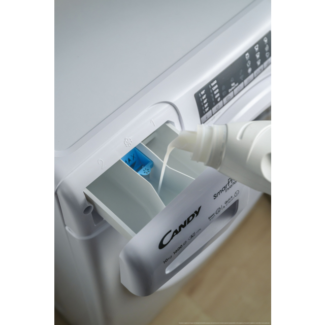 Candy CSO 686TWM6-80 Smart Pro Inverter 8kg, 1600 Spin Washing Machine - White