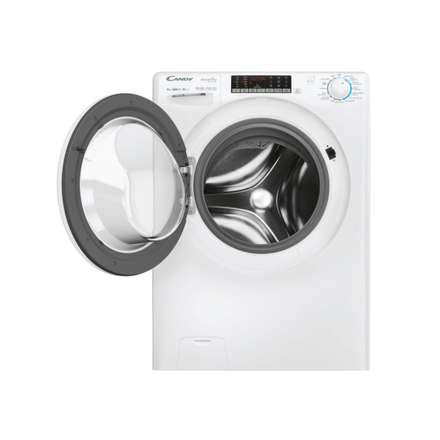 Candy CSO 686TWM6-80 Smart Pro Inverter 8kg, 1600 Spin Washing Machine - White