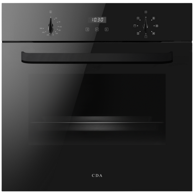 Cda SC223BL 59.5cm Electric Single Oven - Black