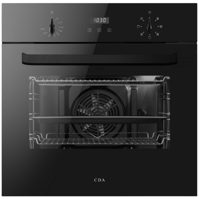 Cda SC223BL 59.5cm Electric Single Oven - Black