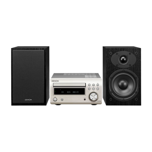 Denon DM41DABSILVER D-M41DAB Mini HiFi System - Silver