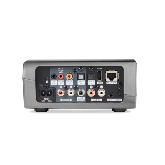 Denon HEOSLINKHS2 SRE2GB Amplifier - Gunmetal Silver
