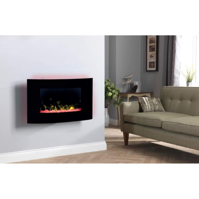 Dimplex ART20 Artesia Wall Mounted Optiflame Fire with Bluetooth