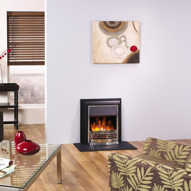 Dimplex DTT20 Detroit Freestanding Flat Back Electric Fire 
