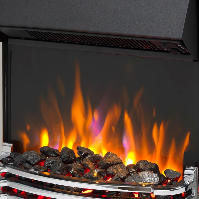 Dimplex DTT20 Detroit Freestanding Flat Back Electric Fire 