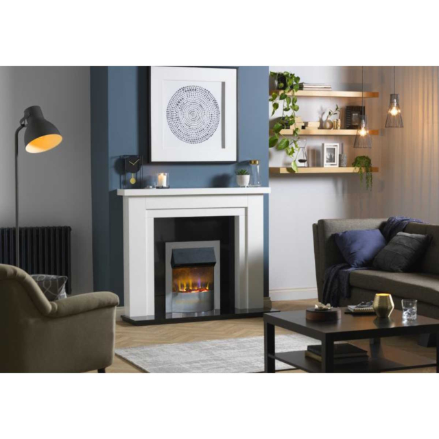 Dimplex POR20CH Portree 3D Optiflame Fuel Effect Inset Fire