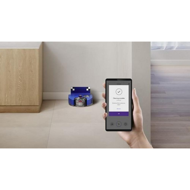 Dyson 360VISNAV 360 Robot - 65 Minutes Run Time - Moulded Blue/Nickel