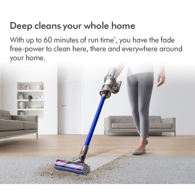 Dyson V11-2023 Cordless Stick Vacuum Cleaner - 60 Minutes Run Time - Blue
