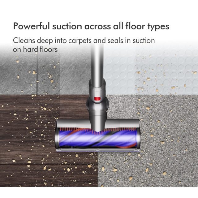 Dyson V8ADVANCED-24 KIT Vacuum Cleaner - Silver/Nickel