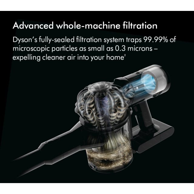 Dyson V8ADVANCED-24 KIT Vacuum Cleaner - Silver/Nickel