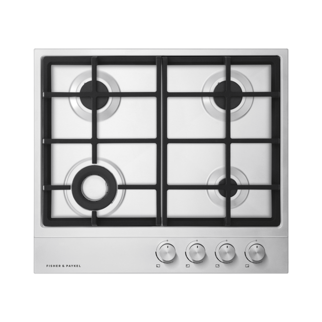 Fisher & Paykel 60cm Gas Hob in Stainless Steel Design