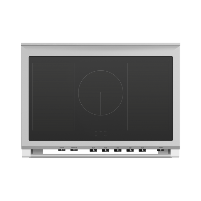 Fisher & Paykel 90cm Induction Pyrolytic Cooker - Black