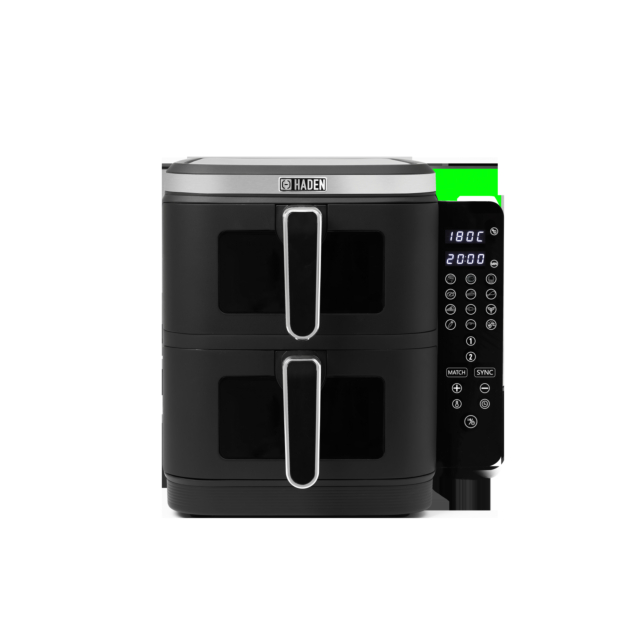 Haden 211200 11.0L Double Stack Air Fryer With Window - Black