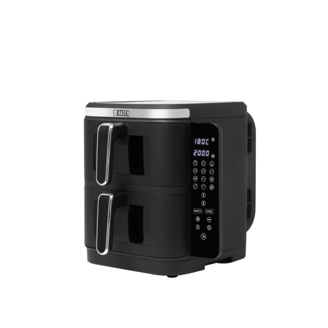 Haden 211200 11.0L Double Stack Air Fryer With Window - Black