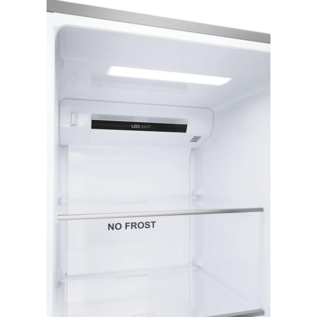 Haier HSR5918DNMP 90.5cm Total No Frost Fridge Freezer - Pt. Inox