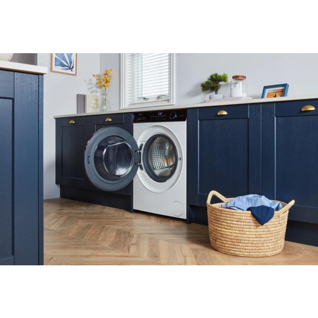 Haier HW90_B14959U1UK 9kg 1400 Spin Washing Machine - White
