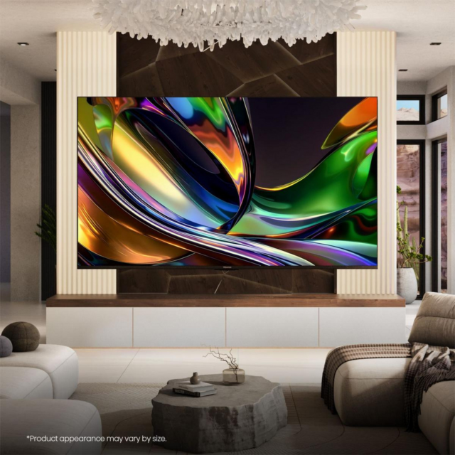 Hisense 100UR8STUK 4K Ultra HD RGB MiniLED TV Black