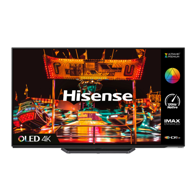 Hisense 55A85HTUK 55inch 4K UHD HDR OLED Freeview Smart TV