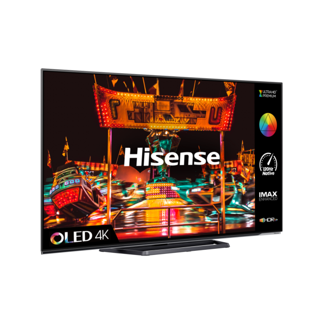 Hisense 55A85HTUK 55inch 4K UHD HDR OLED Freeview Smart TV