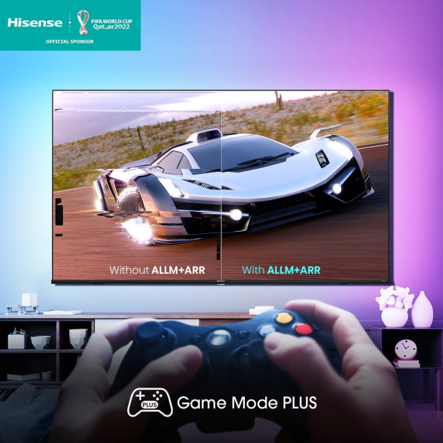 Hisense 55E7HQTUK 55inch 4K UHD HDR QLED Freeview Smart TV