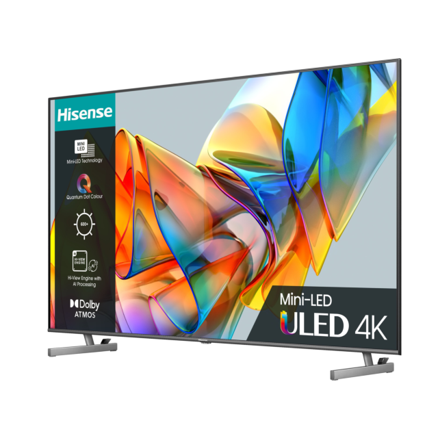 Hisense 55U6KQTUK 55inch 4K Ultra HD Mini-LED Smart TV