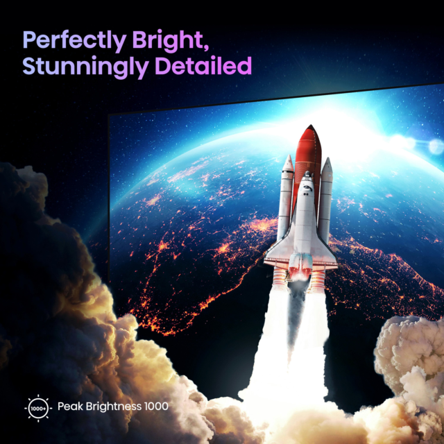 Hisense 55U7KQTUK 55inch 4K Ultra HD Mini-LED Smart TV