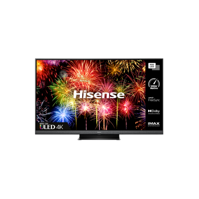 Hisense 55U8HQTUK 55inch 4K UHD HDR Mini-LED ULED Smart TV