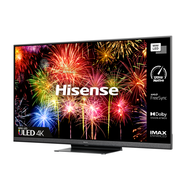 Hisense 55U8HQTUK 55inch 4K UHD HDR Mini-LED ULED Smart TV