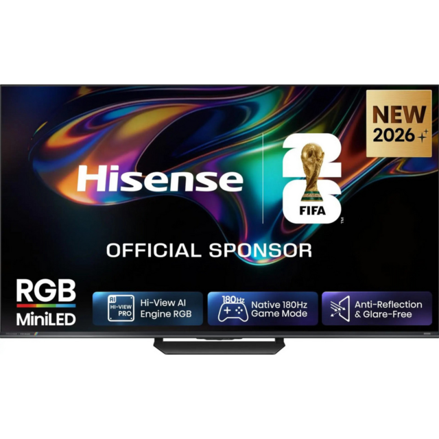 Hisense 55UR8STUK 55inch RGB MiniLED 180Hz 4K TV