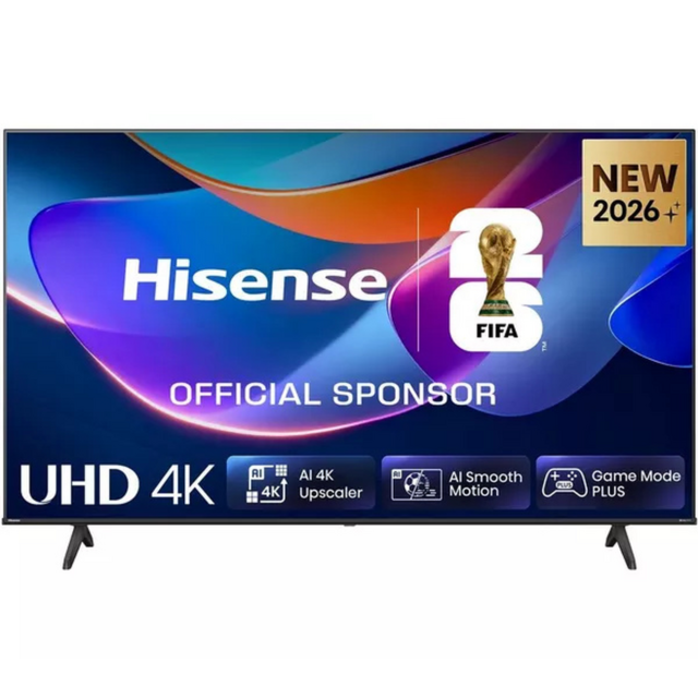 Hisense 58A6STUK 58inch 4K Ultra HD AI Smart TV Black