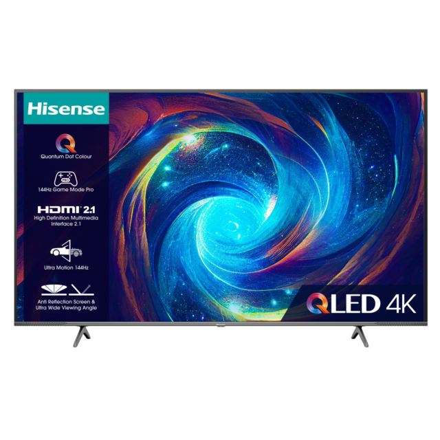 Hisense 65E7KQTUK PRO 65E7KQTUKPRO 65inch 4K Ultra HD QLED Smart TV