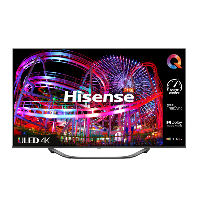 Hisense 65U7HQTUK 65inch 4K UHD HDR QLED Freeview Smart TV