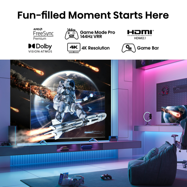 Hisense 75E7KQTUK PRO 75E7KQTUKPRO 75inch 4K Ultra HD QLED Smart TV