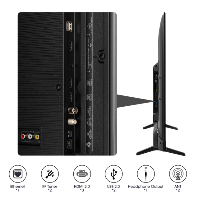 Hisense 75E7KQTUK 75inch 4K Ultra HD QLED Smart TV