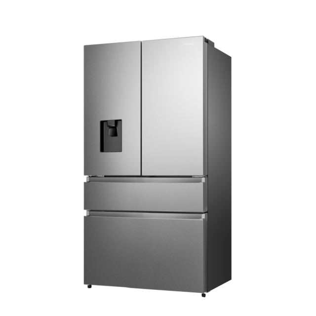Hisense RF749N4SWSE 91.4cm American Style Fridge Freezer - Stainless Steel