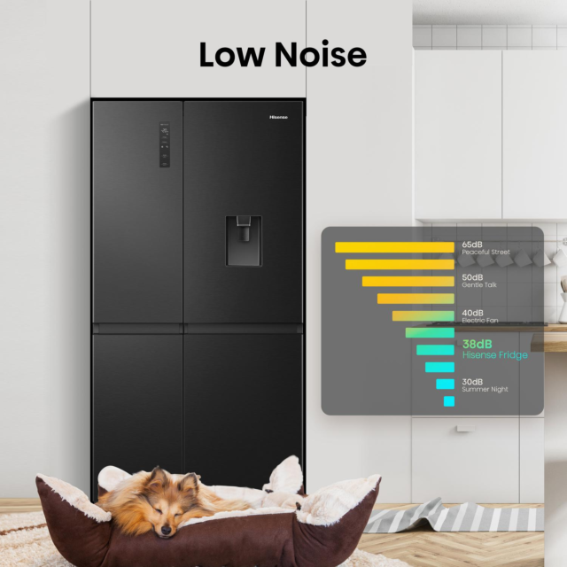 Hisense RS840N4WFE 60/40 Fridge Freezer