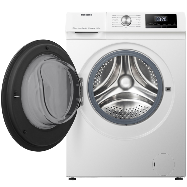 Hisense WDQA8014EVJM 8kg/5kg 1400 Spin  Washer Dryer - White